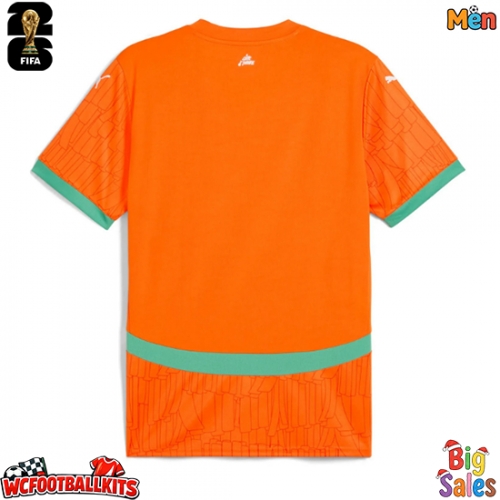 Ivory Coast Replica Home Stadium Shirt World Cup 2026 Short Sleeve